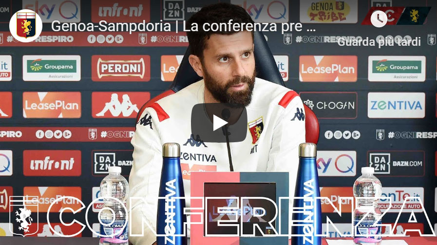 Conferenza Motta pre Derby