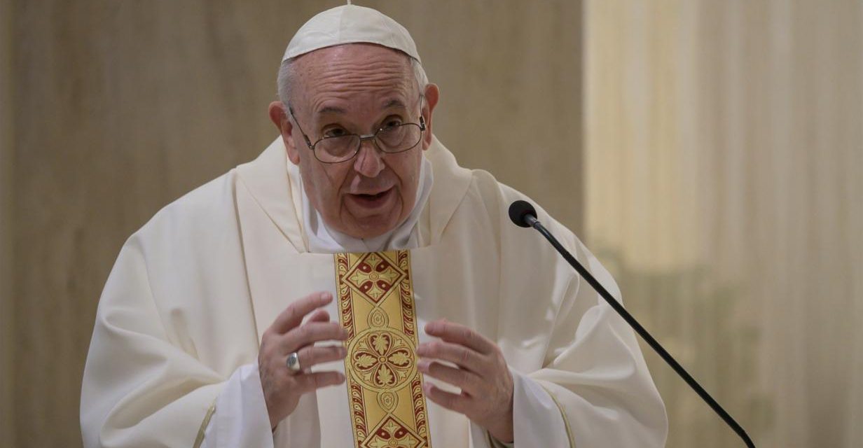 Il Papa alle 7,00