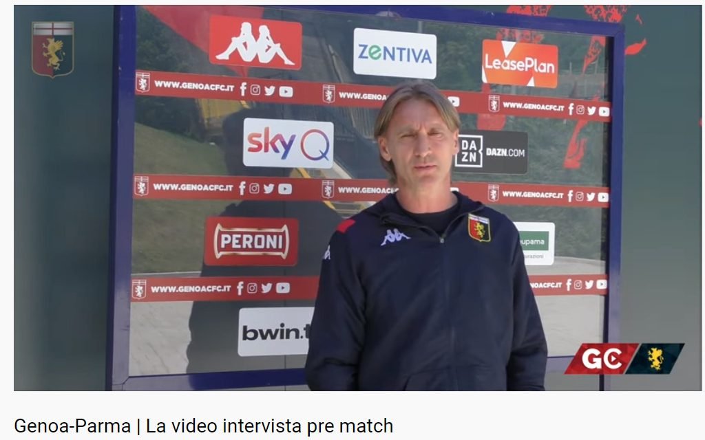 Nicola prima di Genoa Parma