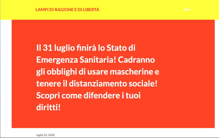 Nel caso, avete capito?
