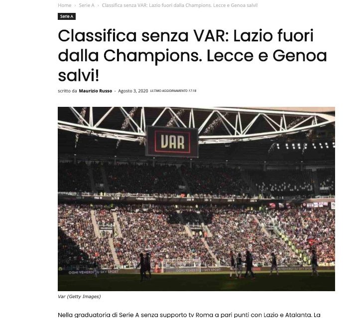 Ma guarda un po’ a chi salvano il culo…