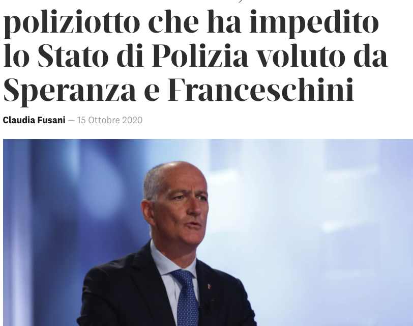 Per fortuna c’è ancora chi ragiona
