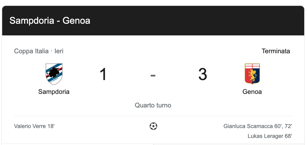 Derby e genoani