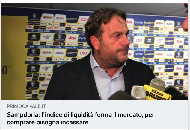 Sampedoria società modello