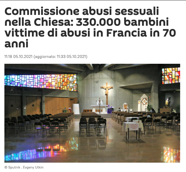 Credo sarebbe l’ora