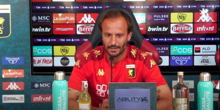 Gila conferenza prima di Lazio Genoa
