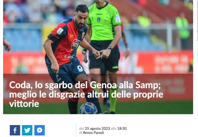 E che poteva mancare lui?