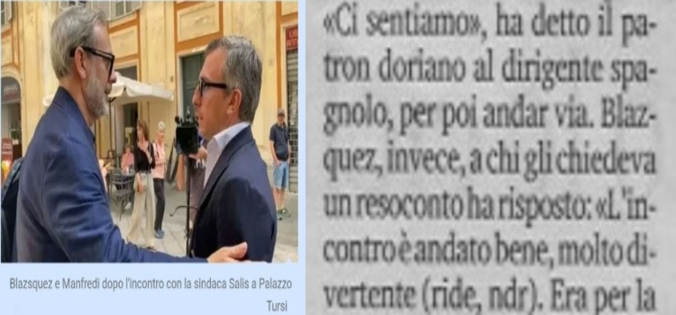 L’incontro col Sindaco Salis